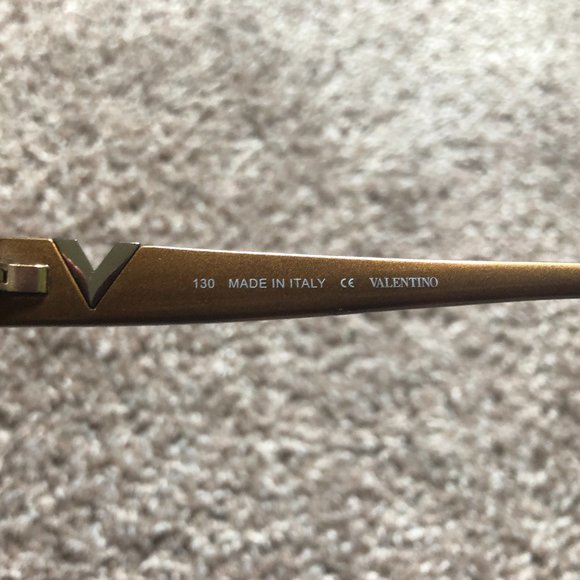 Valentino Sunglasses V613SR 213 Havana/Gold 57MM main image 7